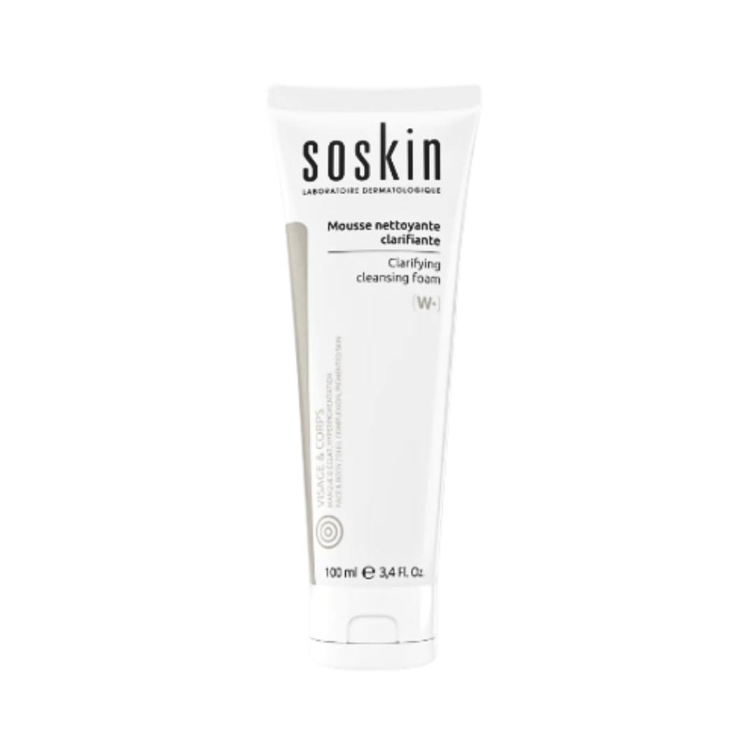 Soskin-Mousse-Nettoyante-Clarifiante-100ml-1.png Soskin Mousse Nettoyante Clarifiante 100ml – Image 1