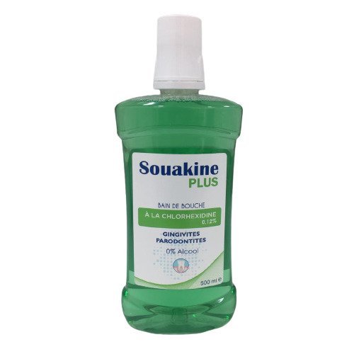 Souakine-bain-de-bouche-Plus-500ml-1.jpg Souakine bain de bouche Plus 500ml – Image 1