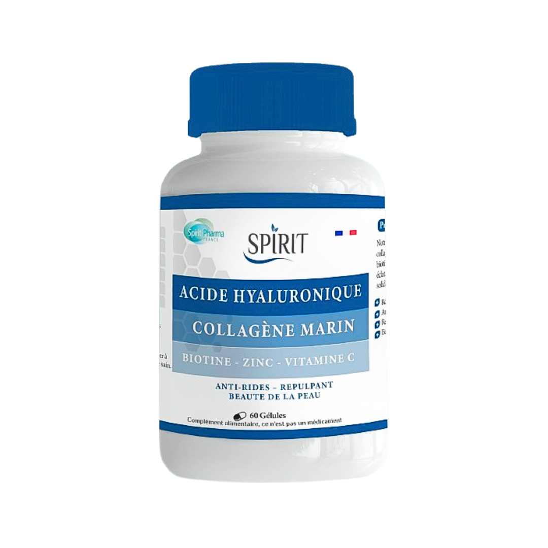 Spirit-Acide-Hyaluronique-60gelules-1.png Spirit Acide Hyaluronique 60 Gelules – Image 1