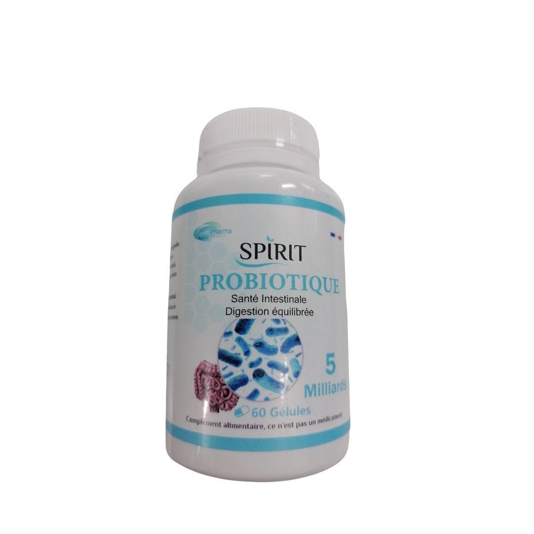 Spirit-Probiotique-60-gelules.jpg Spirit Probiotique 60 Gelules – Image 1