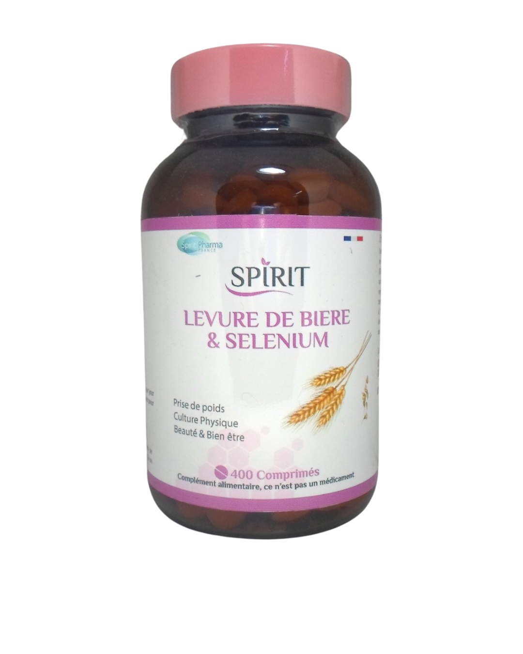 Spirit-levure-de-biere-selenium-400-cps-1.png Spirit Levure de Biere & Selenium 400 Comprimes – Image 1