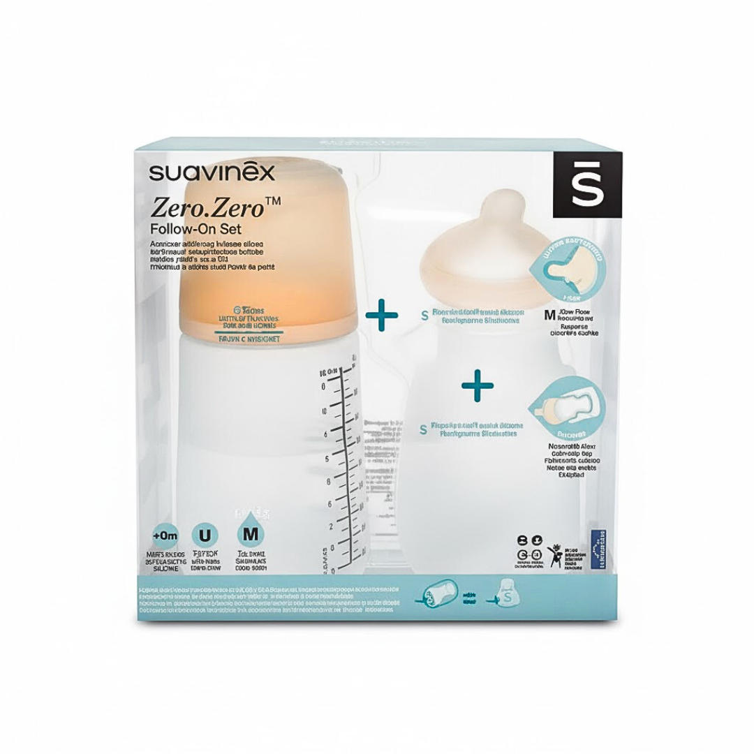 Suavinex-Bib-Anti-coliquerechange-TetineRechange-Poche-270ml-1.png Suavinex Biberon Anti-Colique+Rechange Tetine+Rechange Poche 270ml – Image 1