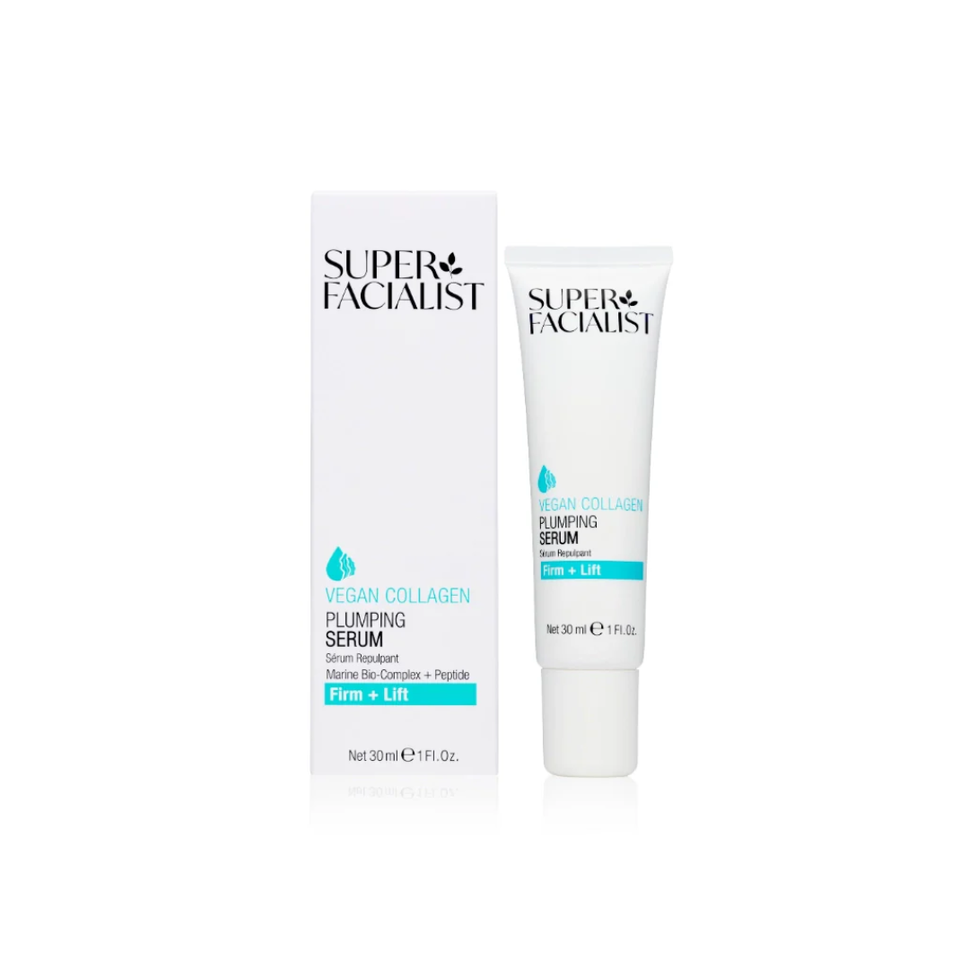 Super-Facialist-Vegan-Collagen-FirmLift-Serum-Repulpant-30ml-1.png Super Facialist Vegan Collagen Plumping Serum 30ml – Image 1