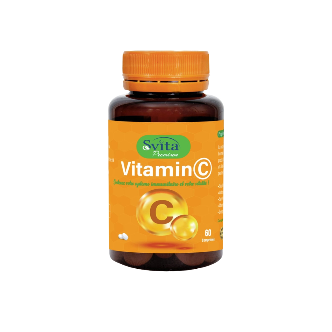 Svita-Premium-Vitamine-C-60-ComprimesSvita-Premium-Vitamine-C-60-Comprimes.png Svita Premium Vitamine C 60 Comprimes – Image 1