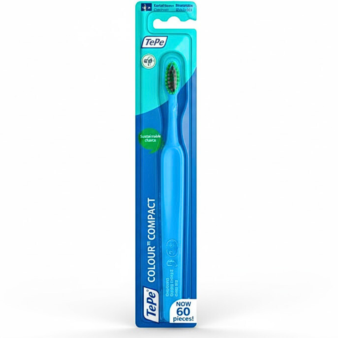 Tepe-Bad-Colour-Compact-Bleu-Extra-Soft-1.png Tepe Brosse A Dents Colour Compact Bleu Extra Soft – Image 1