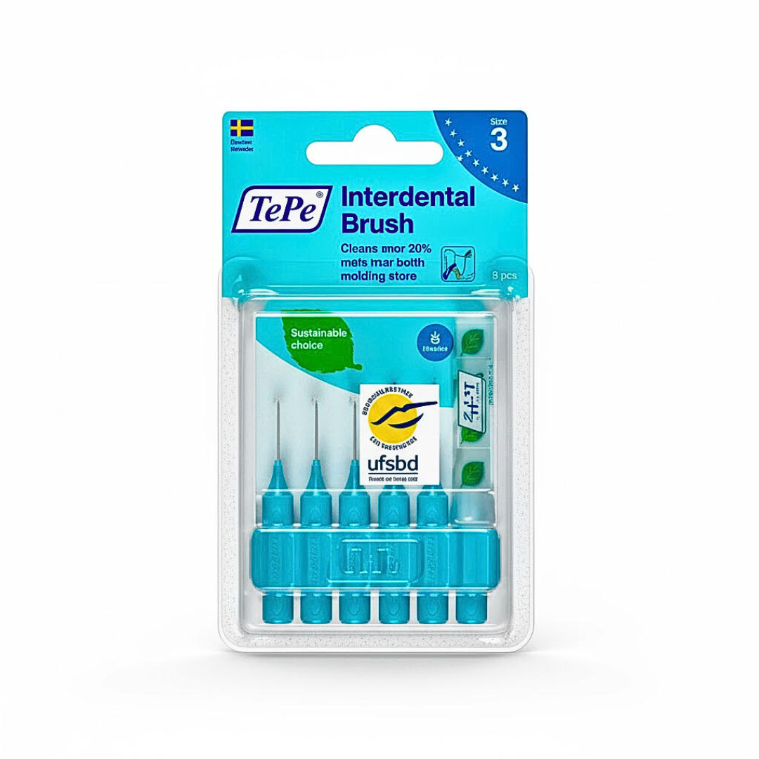 Tepe-Idb-Original-Bleu-0.6mm-Taille-3-6pcs-1.png Tepe Interdental Brush Original Bleu 0.6mm Taille 3 -6 Pieces – Image 1