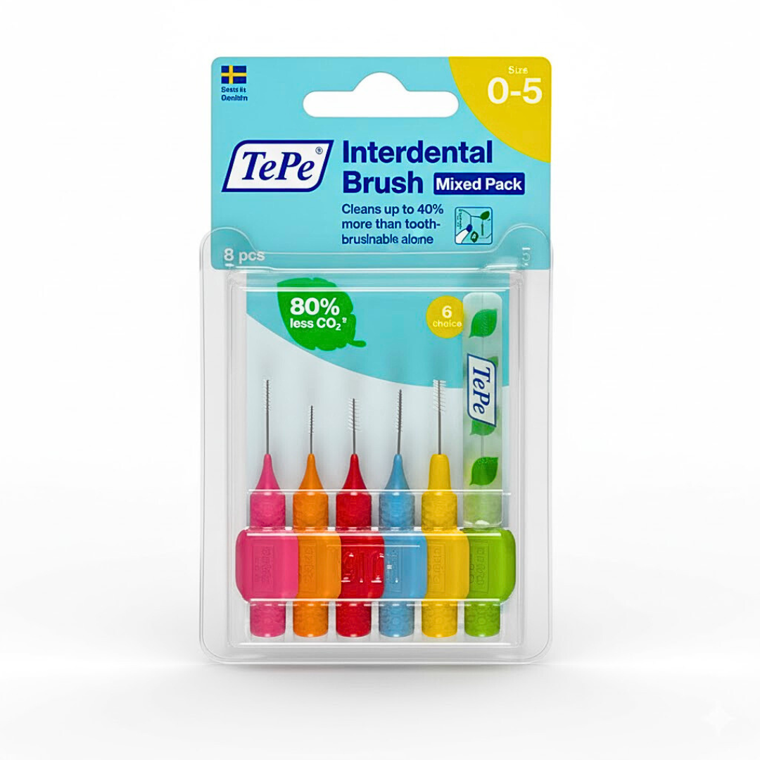 Tepe-Idb-Original-Pack-Mixt-Taille-0-5-6pcs-1.png Tepe Interdental Brush Original Pack Mixt Taille 0-5 -6 Pieces – Image 1