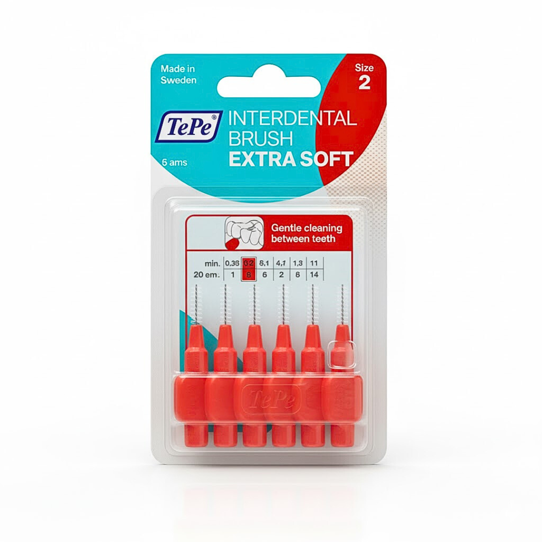 Tepe-Idb-Original-Rouge-0.5mm-Taille-2-6pcs-1.png Tepe Interdental Brush Original Rouge 0.5mm Taille 2 -6 Pieces – Image 1