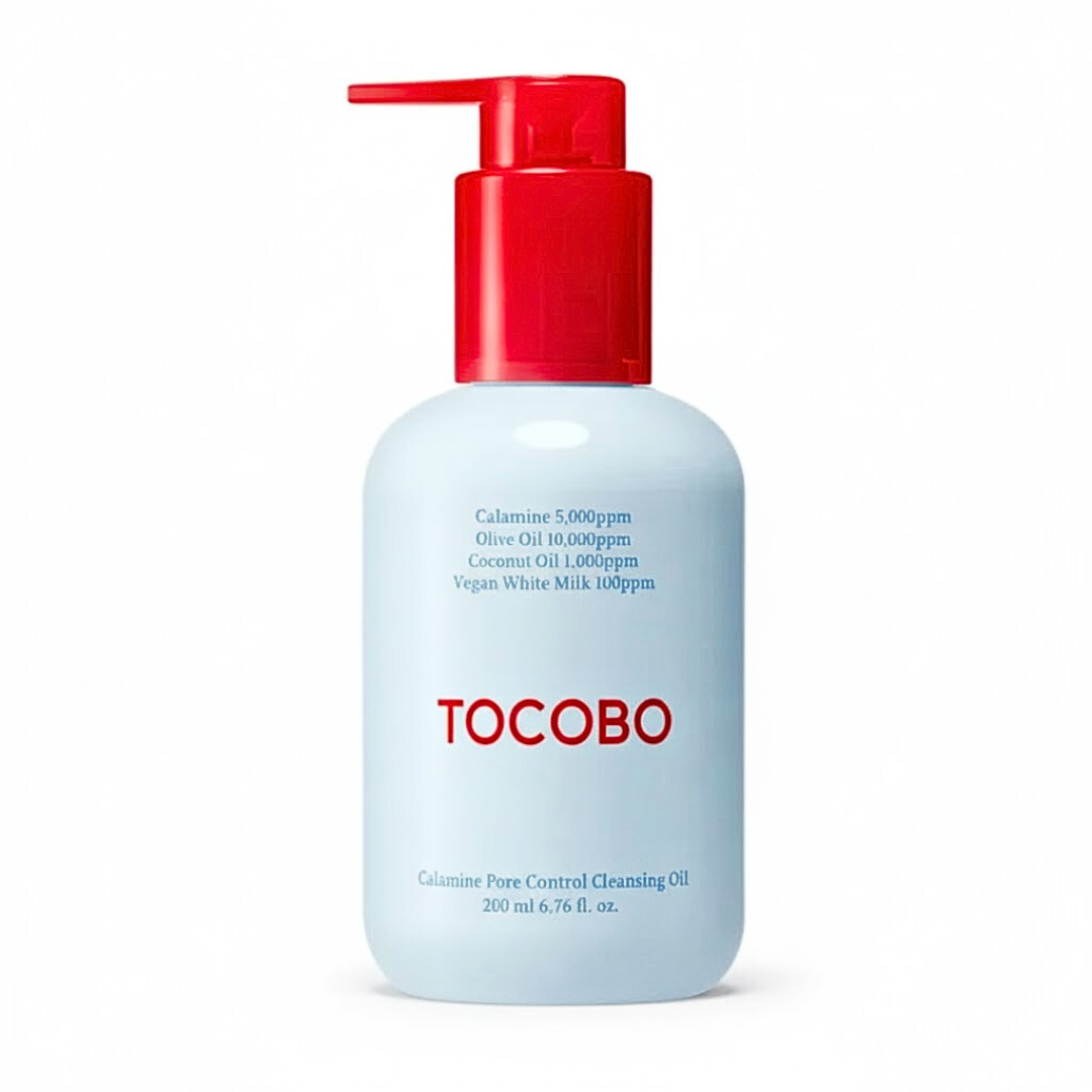 Tocobo-Calamine-Pore-Control-Cleansing-Oil-200ml-1.png Tocobo Calamine Pore Control Cleansing Oil 200ml – Image 1