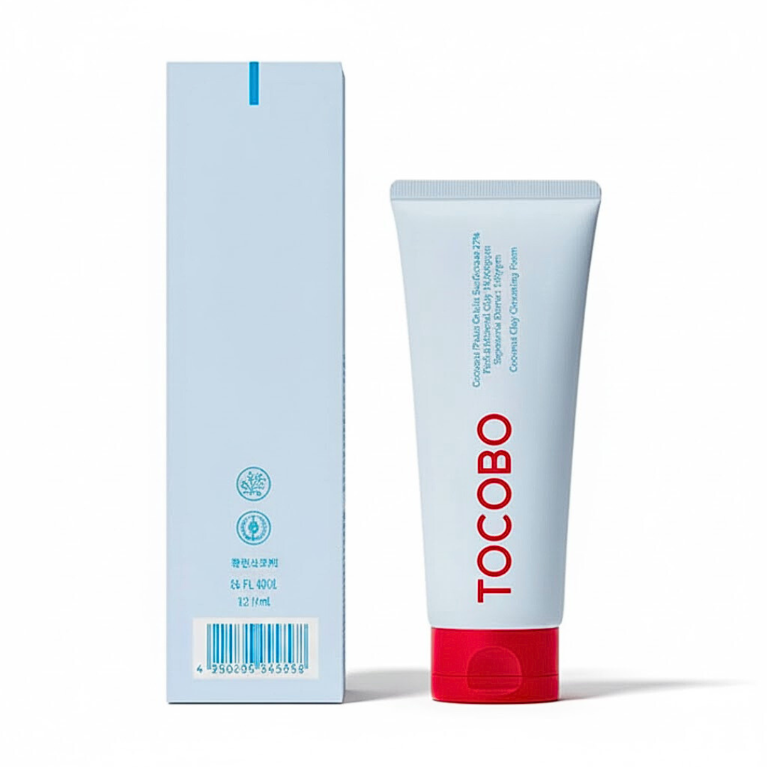 Tocobo-Coconut-Clay-Cleansing-Foam-150ml-1.png Tocobo Coconut Clay Cleansing Foam 150ml – Image 1