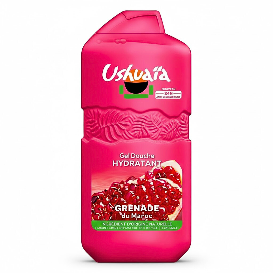 USH-Gel-Douche-Hydratante-Grenade-280ml-1.png Ushuaia Gel Douche Hydratante Grenade 280ml – Image 1