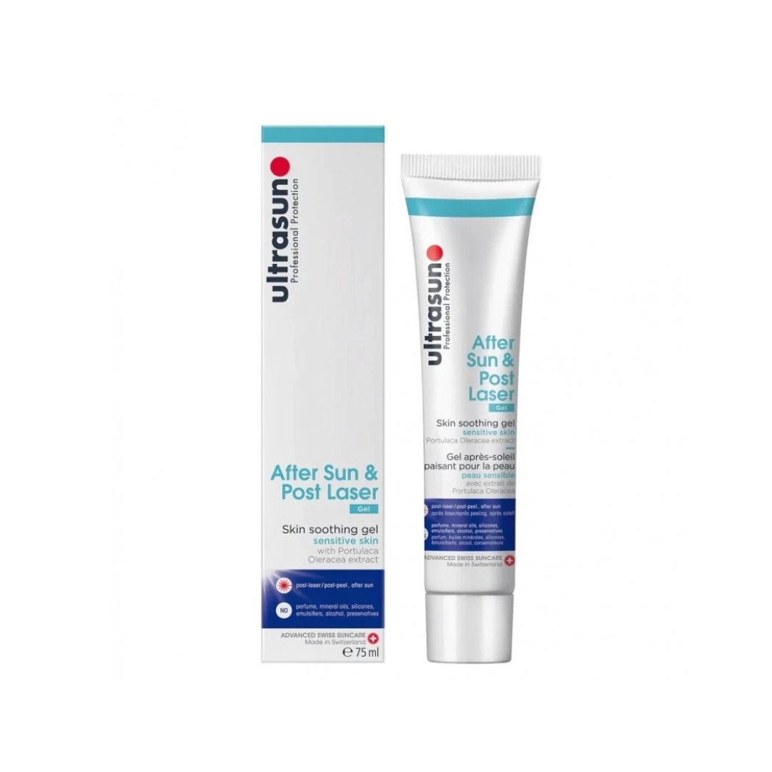 Ultrasun-After-sun-post-laser-Gel-75ml-4.png Ultrasun After Sun & Post Laser Gel 75ml – Image 1
