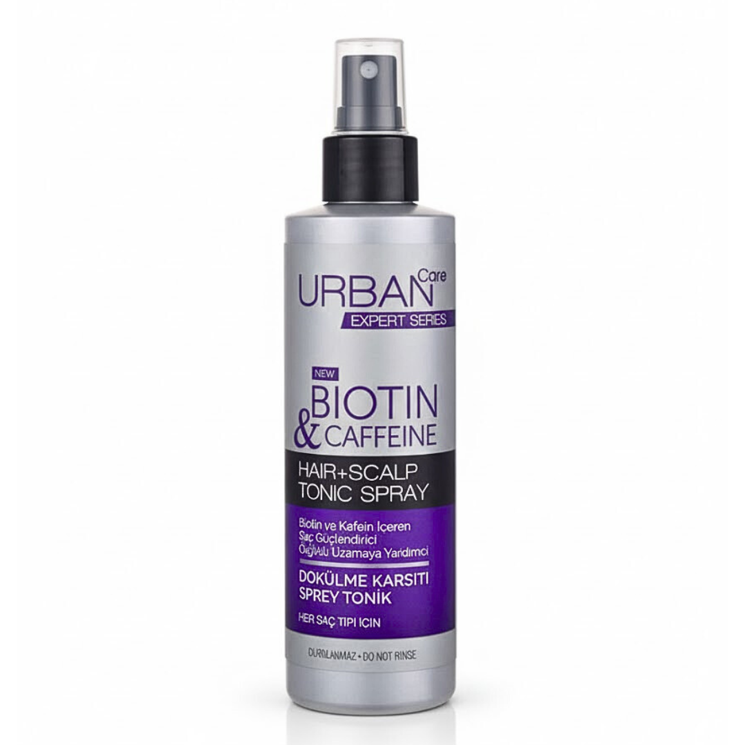 Urban-Expert-Series-Biotin-Caffein-Tonic-Spray-200ml-1.png Urban Care Expert Series Biotin & Caffein Tonic Spray 200ml – Image 1
