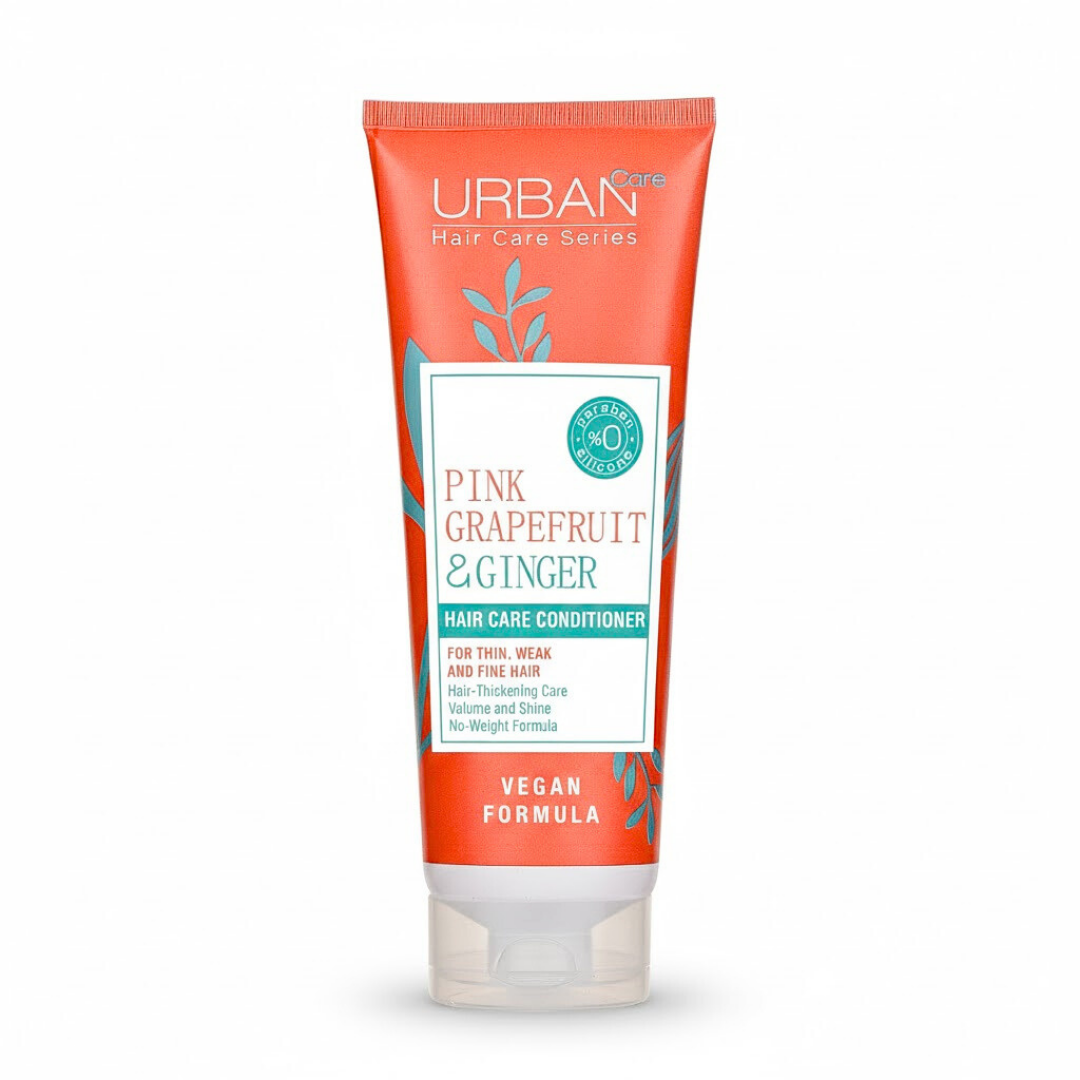 Urban-Pink-Grapefruit-Gincer-Conditioner-250ml-1.png Urban Care Pink Grapefruit & Gincer Conditioner 250ml – Image 1