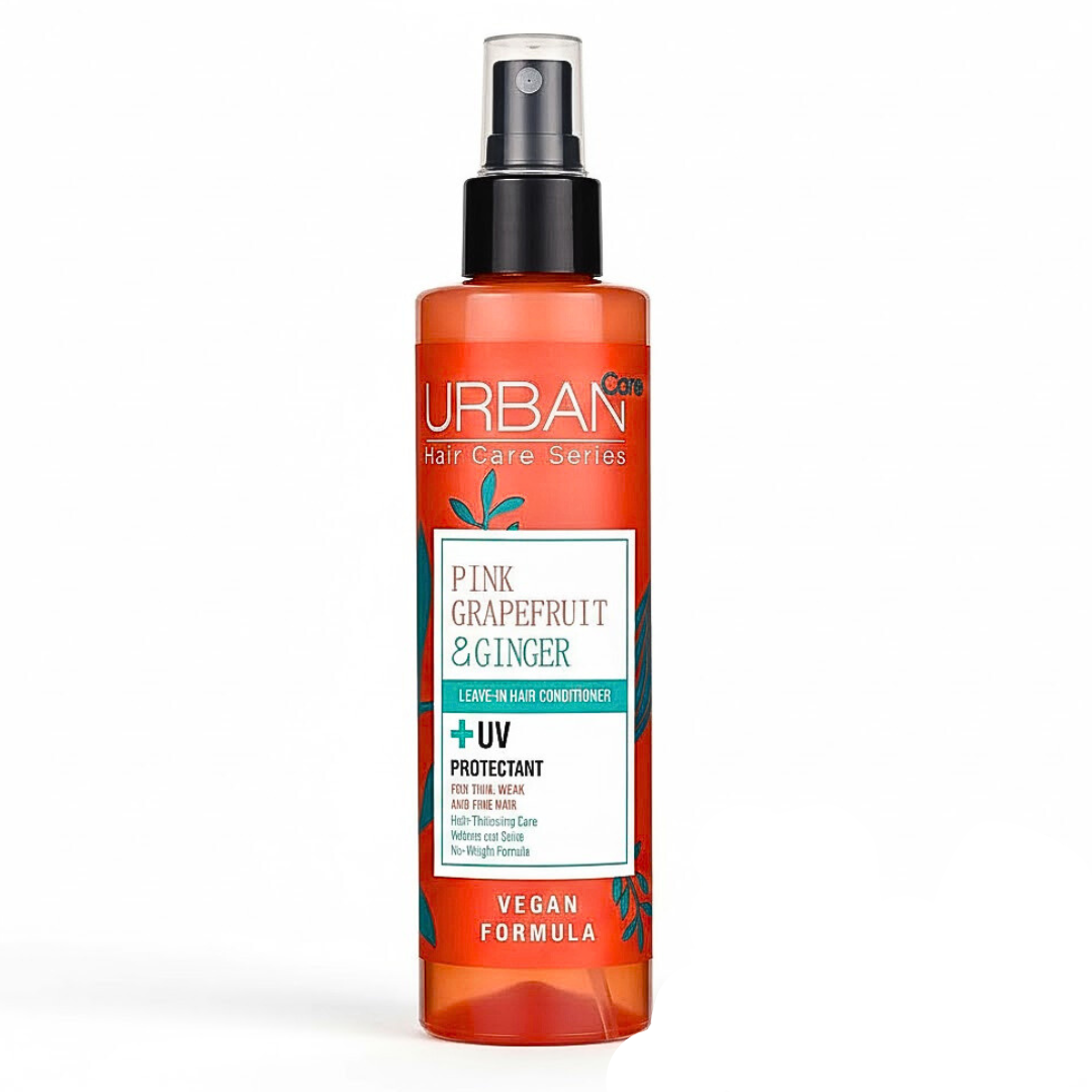 Urban-Pink-Grapefruit-Gincer-Leave-In-Conditioner-200ml-1.png Urban Care Pink Grapefruit & Gincer Leave In Conditioner 200ml – Image 1
