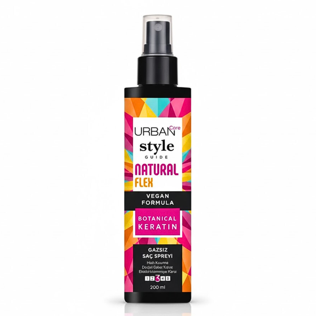 Urban-Style-Guide-Naturale-Flex-No-Gas-Hair-Spray-200ml-1.png Urban Care Style Guide Naturale Flex No Gas Hair Spray 200ml – Image 1