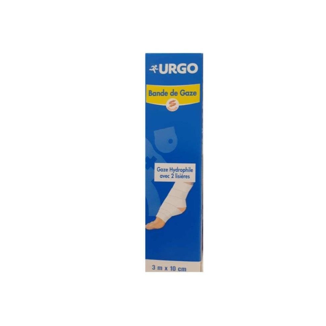 Urgo-sterisoin-bande-de-gaze-3m10cm-1.jpg Urgo Sterisoin Bande De Gaze 3mx10cm – Image 1