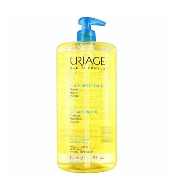 Uriage-Huile-lavante-1L-1.jpg Uriage Huile lavante 1L – Image 1