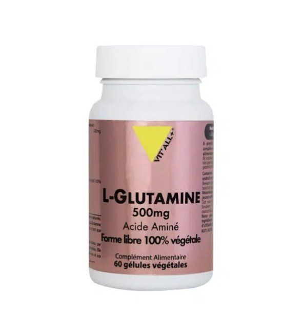 VITALL-PLUS-L-GLUTAMINE-500MG-60GEL-1.jpg VITALL PLUS L-GLUTAMINE 500MG 60 GELULES – Image 1