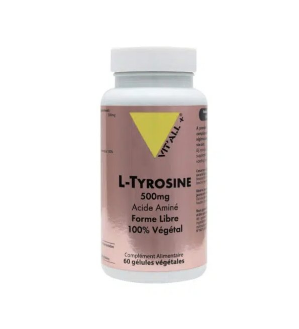 VITALL-PLUS-L-TYROSINE-500MG-60GEL-1.jpg VITALL PLUS L-TYROSINE 500MG 60 GELULES – Image 1
