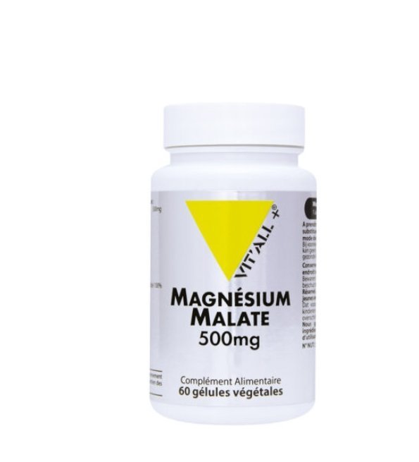 VITALL-PLUS-MAGNESIUM-MALATE-500MG-60GEL-1.jpg VITALL PLUS MAGNESIUM MALATE 500MG 60 GELULES – Image 1