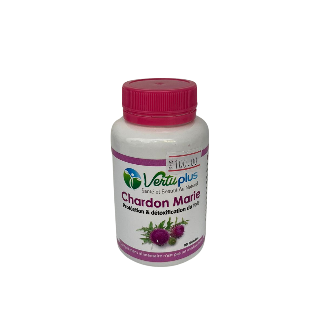 Vertu-plus-chardon-marie-90gelules.png Vertu Plus Chardon Marie 90gelules – Image 1