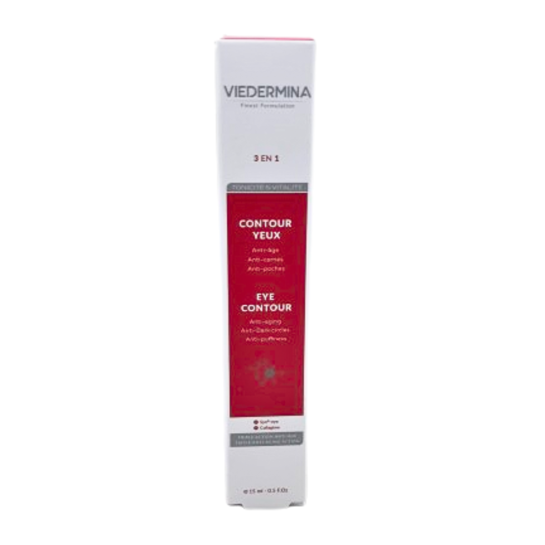 Viedermina-3en1-contour-yeux-15ml-1.png Viedermina 3en1 Contour Yeux 15ml – Image 1