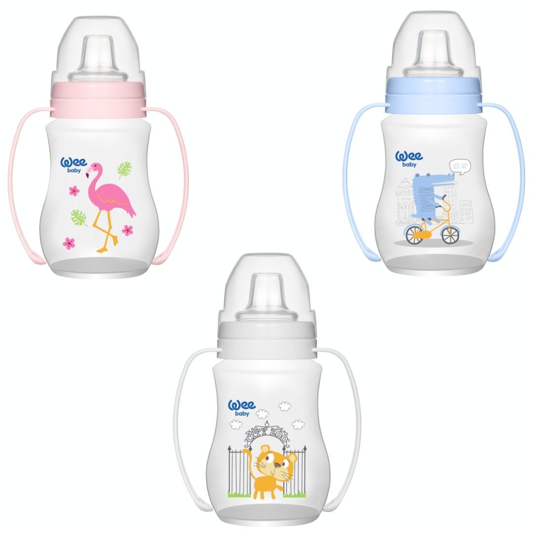 WeeBaby-Tasse-Anti-Fuite-Avec-Poignee-250ml-754-F-1.jpg WeeBaby Tasse Anti Fuite Avec Poignee 250ml 754-F – Image 1