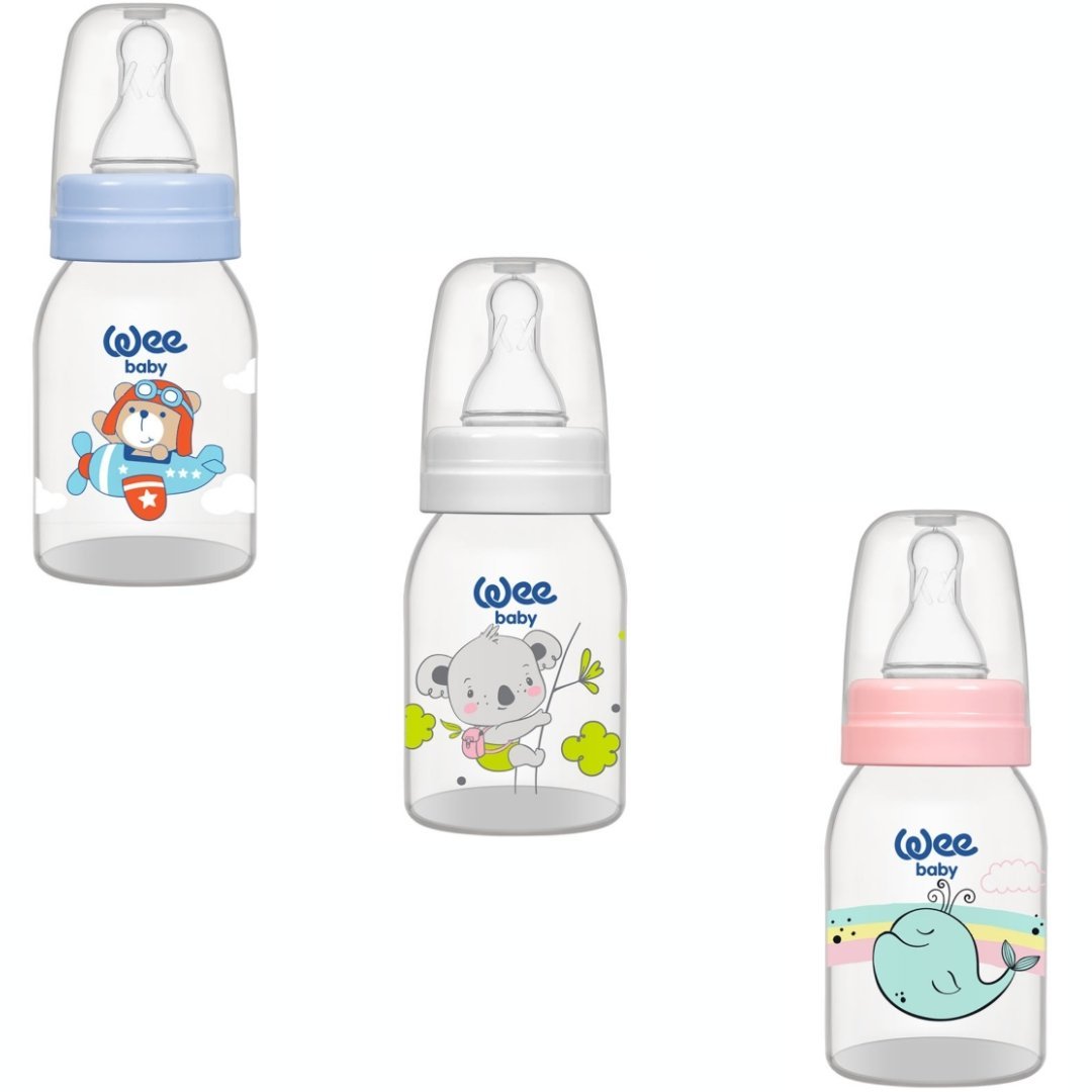 WeeBaby-bib-Classic-0-6m-125ml-851-F-1.jpg WeeBaby Biberon Classic 0-6 Mois 125ml 851-F – Image 1
