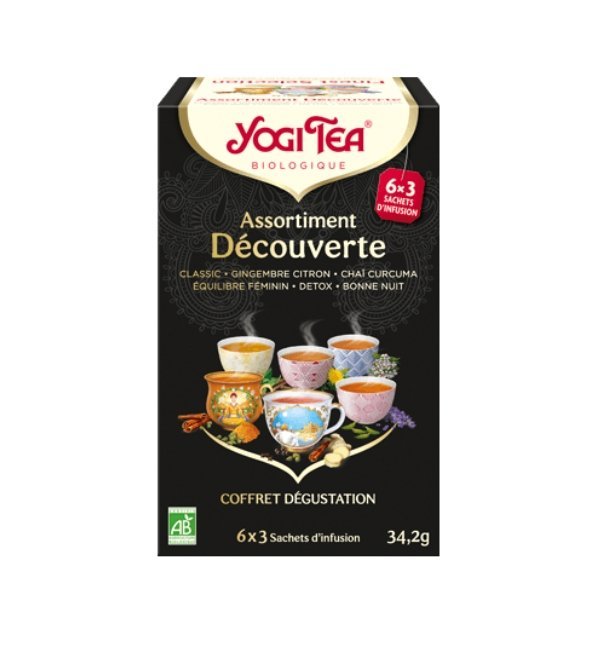 YOGI-TEA-ASSORTIMENT-DECOUVERTE-17-X-2G-1.jpg YOGI TEA ASSORTIMENT DÉCOUVERTE 17 X 2G – Image 1