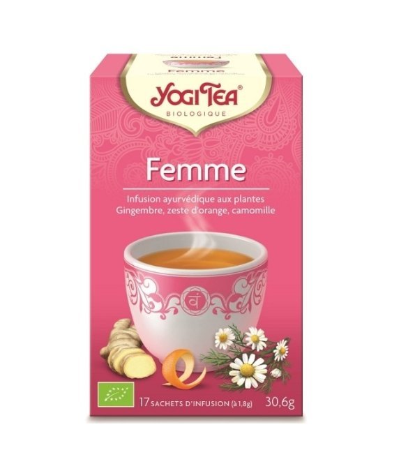 YOGI-TEA-FEMME-172G-1.jpg YOGI TEA FEMME 17 X 2G – Image 1