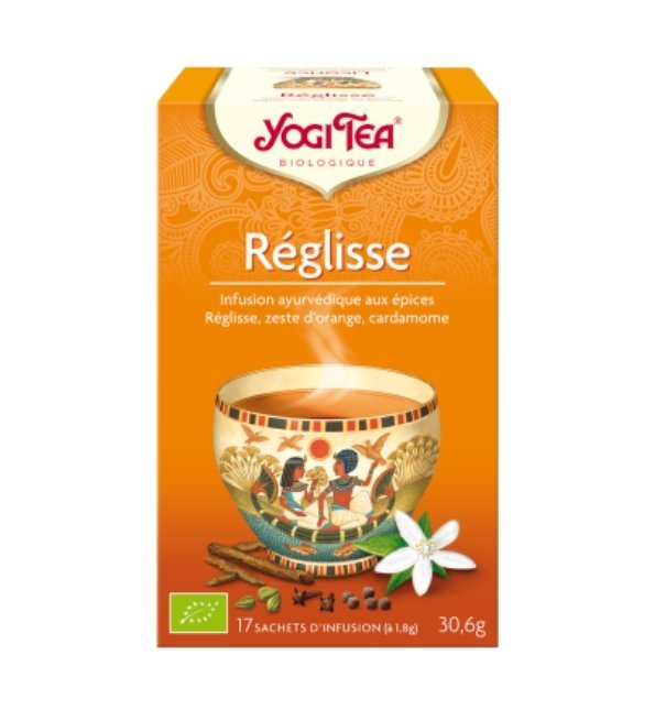 YOGI-TEA-REGLISSE-172G-1.jpg YOGI TEA REGLISSE 17 X 2G – Image 1
