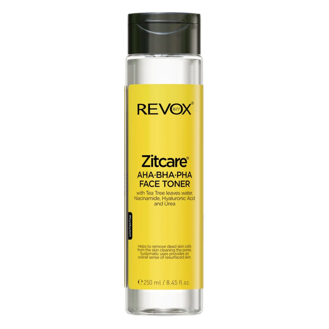 ZITCARE-AHA.BHA_.PHA_.-ACTIVE-FACE-TONER-250ml-1.png REVOX ZITCARE AHA.BHA.PHA. ACTIVE FACE TONER 250ml – Image 1