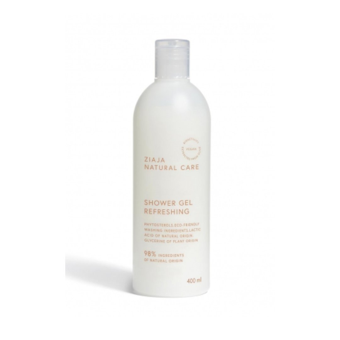 Ziaja-natural-care-gel-de-douche-400ml.jpg Ziaja Natural Care Gel De Douche 400ml – Image 1