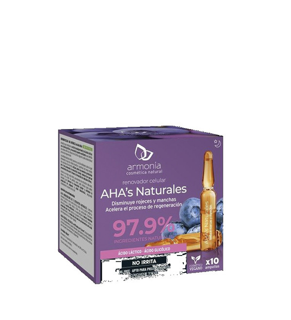 ampoules-naturelles-pour-le-visage-aha-harmonia-10-ampoules-1.png ARMONIA Ampoule AHA Naturales 10*2ml – Image 1