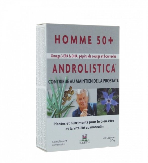 androlistica-1.jpg ANDROLISTICA HOMMES 50+ Confort Urinaire 40 CAPSULES – Image 1