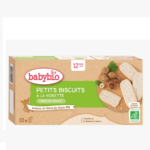 Babybio Petits Biscuits à la Noisette 160G