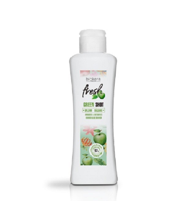 balsamo-green-shot-fresh-1.jpg BIOKERA FRESH GREEN SHOT BAUME 300ML – Image 1