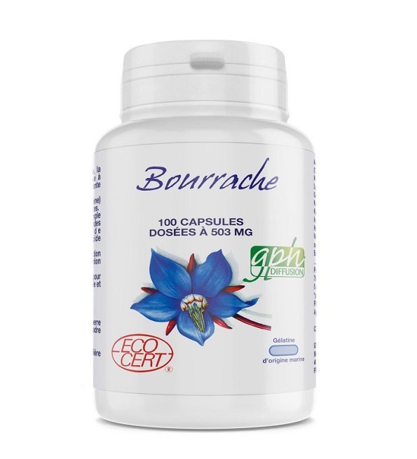 bourrache-bio-100-capsules-a-500-mg-.jpg GPH Bourrache 503mg 100 Capsules – Image 1