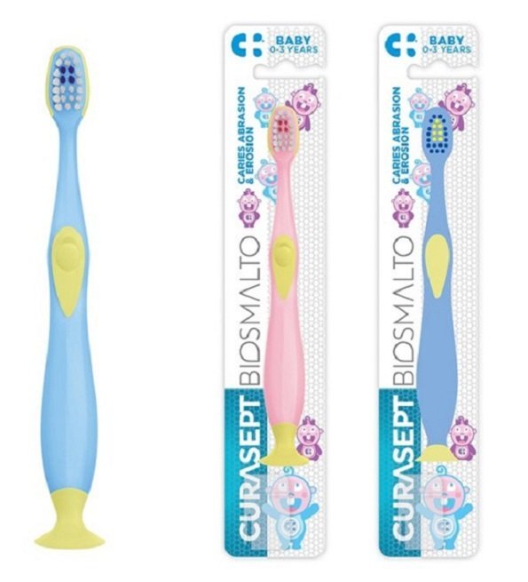 curasept-brosse-a-dents-biosmalto-baby-0-3-ans-1.jpg CURASEPT BROSSE À DENTS BIOSMALTO BABY 0-3 ANS – Image 1