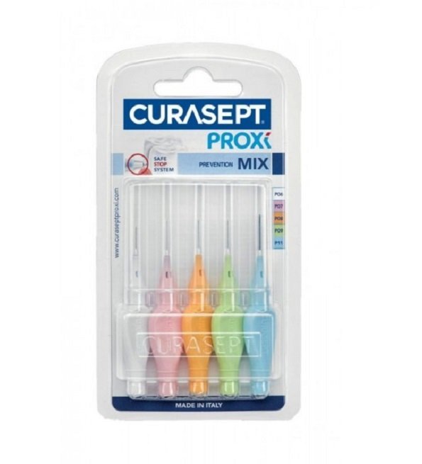 curasept-brossettes-interdentaires-proxi-mix-1.jpg CURASEPT BROSSETTES INTERDENTAIRES PROXI MIX – Image 1