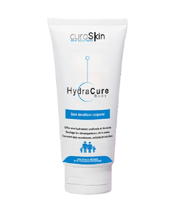 curaskin-hydracure-emollient-1.jpg CURASKIN HydraCure Soin émollient 200 ml – Image 1