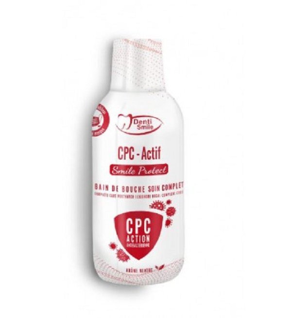 denti-smile-bain-de-bouche-cpc-actif-300-ml-.jpg Denti-smile Bain de bouche CPC-Actif 300ml – Image 1