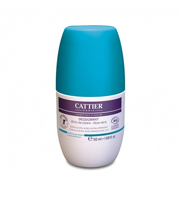 deo-m-1.jpg Cattier Déodorant Roll-on Fraicheur Marine 50ml – Image 1
