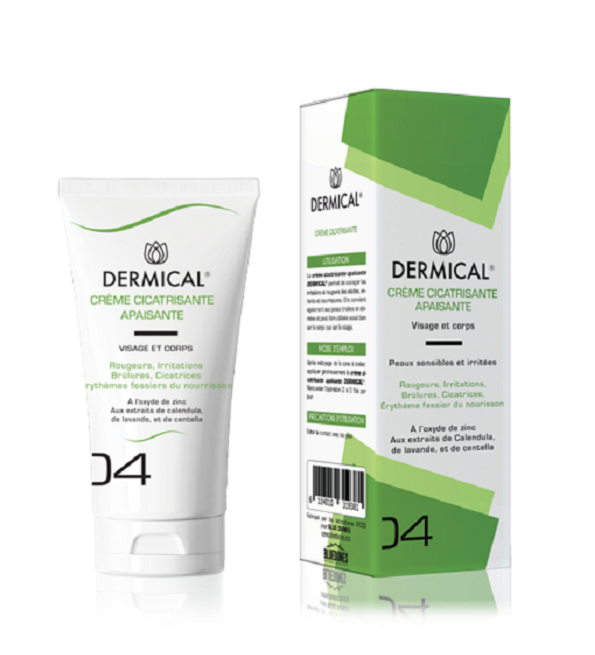 dermical-creme-cicatrisante-50ml.png DERMICAL Crème Cicatrisante Apaisante 50ml – Image 1