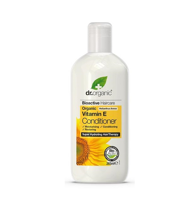 drorganic-vitamin_e_conditioner-1.png Dr Organic Après Shampoing à la Vitamine E 265Ml – Image 1