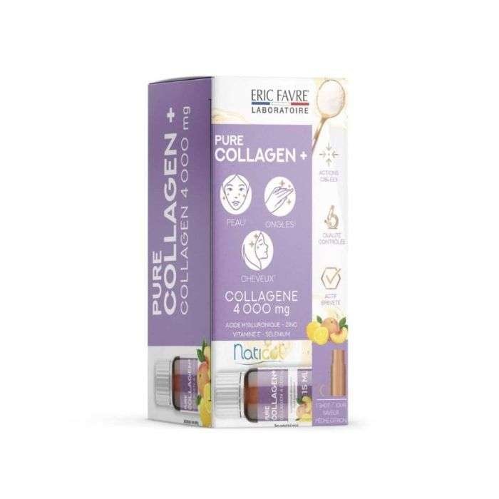 eric-favre-pure-collagen-plus-saveur-peche-citron-10-ampoules-15-ml.jpg ERIC FAVRE PURE COLLAGEN + 10*15ML PECHE ET CITRON – Image 1