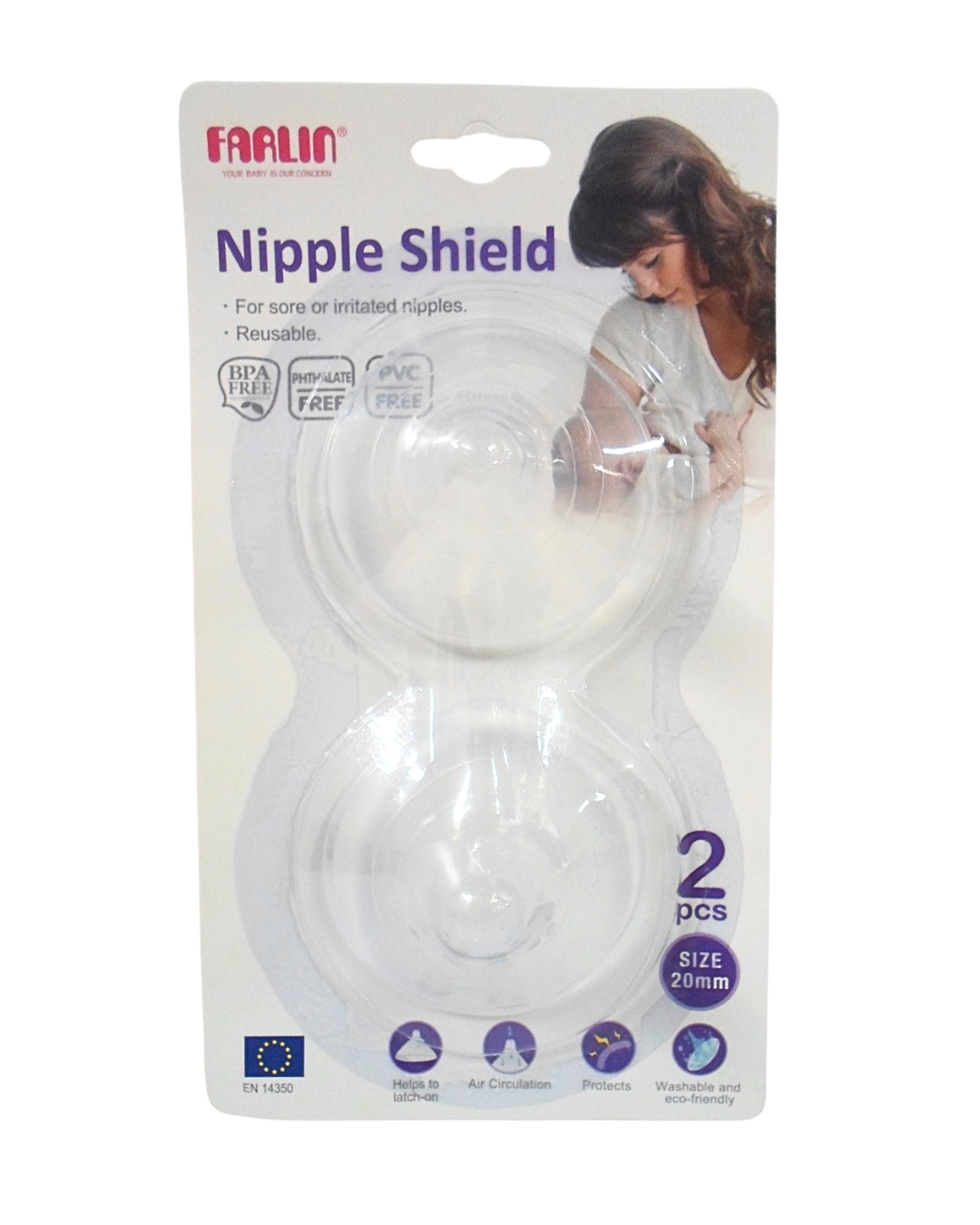 farlin-bout-de-sein-en-silicone-2pcs-1.png Farlin Bout de Sein En Silicone 2 Pieces – Image 1