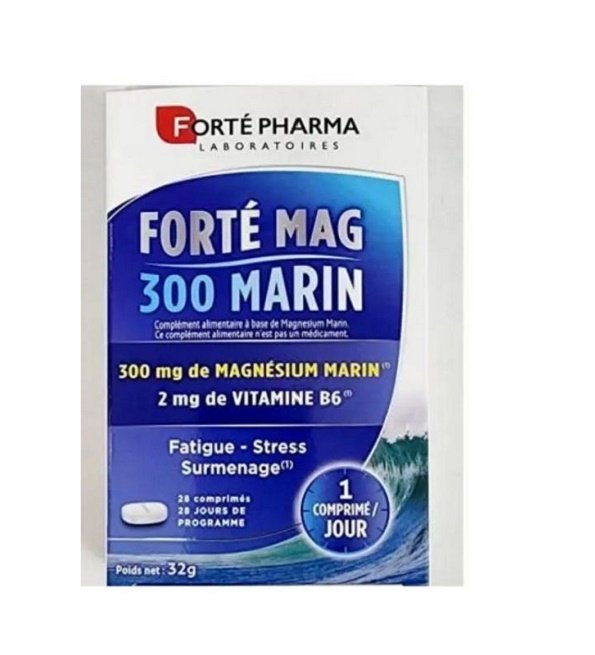 forte-pharma-magne-300-marin-28-comprimes-1.jpg Forté Pharma Magné 300 Marin - 28 Comprimés – Image 1