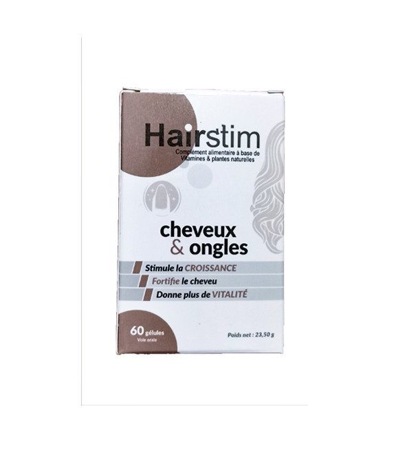 hairstim-complement.jpg Hairstim Cheveux & Ongles 60 Gelules – Image 1